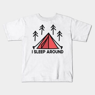 Funny Camping Saying Kids T-Shirt